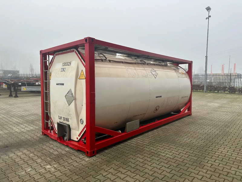 SINGAMAS 20FT ISO, 26.000L/1-COMP/3 BAFFELS/3 manholes, 5Y inspection: 06/2027 - Резервуар для хранения: фото 4 SINGAMAS 20FT ISO, 26.000L/1-COMP/3 BAFFELS/3 manholes, 5Y inspection: 06/2027 - Резервуар для хранения: фото 4