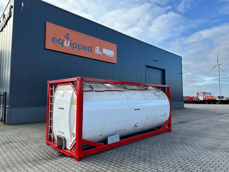 SINGAMAS 20FT ISO, 26.000L/1-COMP/3 BAFFELS/3 manholes, ADR inspectio valid till: 07/2025 - Танк-контейнер: фото 1 SINGAMAS 20FT ISO, 26.000L/1-COMP/3 BAFFELS/3 manholes, ADR inspectio valid till: 07/2025 - Танк-контейнер: фото 1