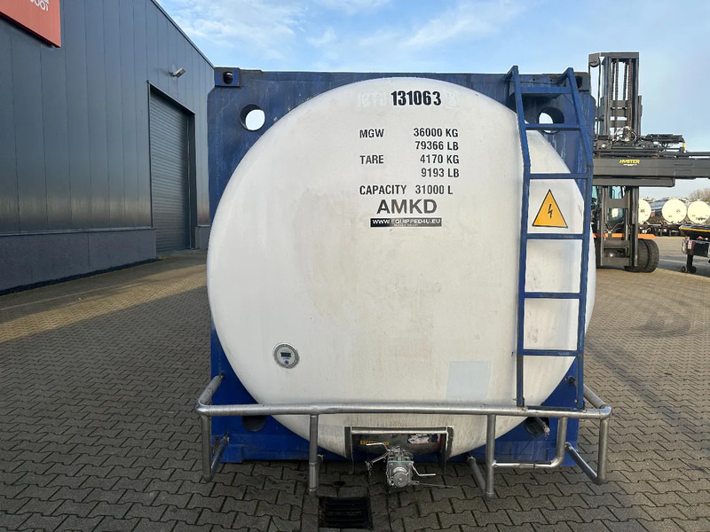 UBH Universal Bulk Handling 20 FT SWAP BODY 31.345L UN Portable T7 valid 5Y test: 04/2028 - Резервуар для хранения: фото 2 UBH Universal Bulk Handling 20 FT SWAP BODY 31.345L UN Portable T7 valid 5Y test: 04/2028 - Резервуар для хранения: фото 2