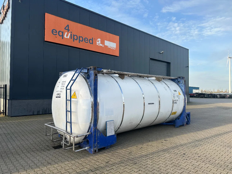 UBH Universal Bulk Handling 20 FT SWAP BODY 31.345L UN Portable T7 valid 5Y test: 04/2028 - Резервуар для хранения: фото 1 UBH Universal Bulk Handling 20 FT SWAP BODY 31.345L UN Portable T7 valid 5Y test: 04/2028 - Резервуар для хранения: фото 1