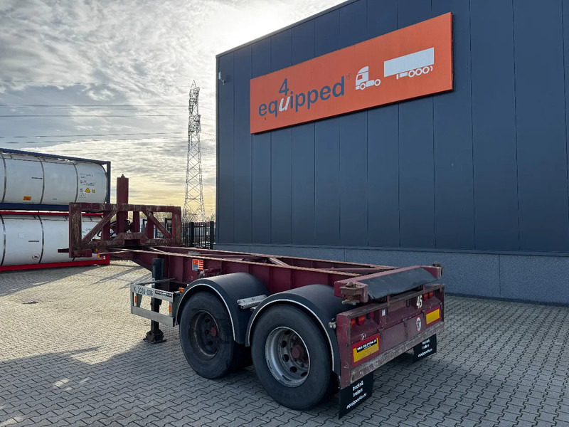 Van Hool 2 AXLE 20FT TIPPING-CHASSIS, TWIN-TIRES, BPW + DRUM, ALCOA, MOT 7/2026 - Полуприцеп-контейнеровоз/ Сменный кузов: фото 4 Van Hool 2 AXLE 20FT TIPPING-CHASSIS, TWIN-TIRES, BPW + DRUM, ALCOA, MOT 7/2026 - Полуприцеп-контейнеровоз/ Сменный кузов: фото 4