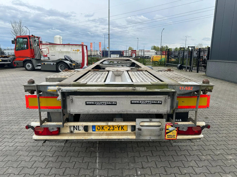 Van Hool 20FT ADR (EX/II, EX/III, FL, AT), BPW + drumbrakes, 2 liftaxles, galvanized, ALCOA, NL-Chassis - Полуприцеп-контейнеровоз/ Сменный кузов: фото 4 Van Hool 20FT ADR (EX/II, EX/III, FL, AT), BPW + drumbrakes, 2 liftaxles, galvanized, ALCOA, NL-Chassis - Полуприцеп-контейнеровоз/ Сменный кузов: фото 4