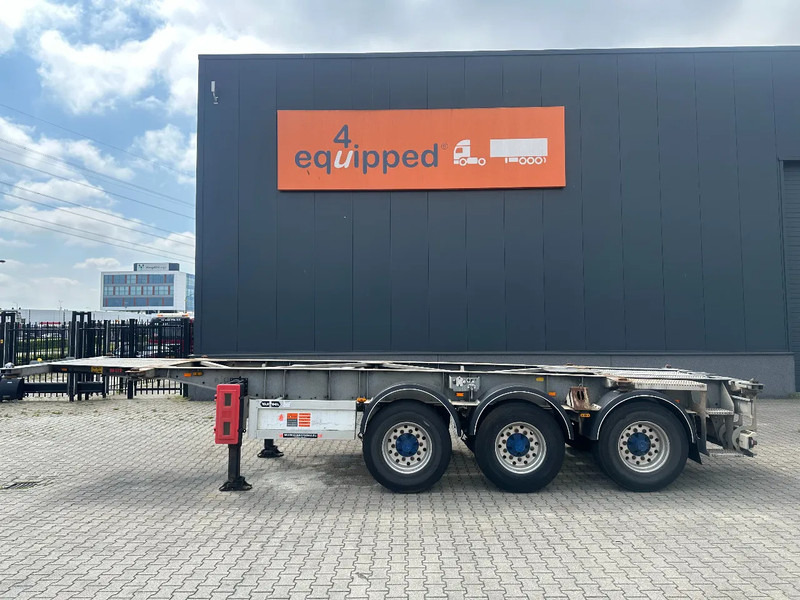 Van Hool 20FT ADR (EX/II, EX/III, FL, AT), BPW + drumbrakes, 2 liftaxles, galvanized, ALCOA, NL-Chassis - Полуприцеп-контейнеровоз/ Сменный кузов: фото 2 Van Hool 20FT ADR (EX/II, EX/III, FL, AT), BPW + drumbrakes, 2 liftaxles, galvanized, ALCOA, NL-Chassis - Полуприцеп-контейнеровоз/ Сменный кузов: фото 2