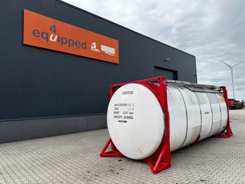 Van Hool 20FT SWAP BODY 30.800L, IMO-4, 5Y/CSC-inspection: 03-2028 - Танк-контейнер: фото 1 Van Hool 20FT SWAP BODY 30.800L, IMO-4, 5Y/CSC-inspection: 03-2028 - Танк-контейнер: фото 1