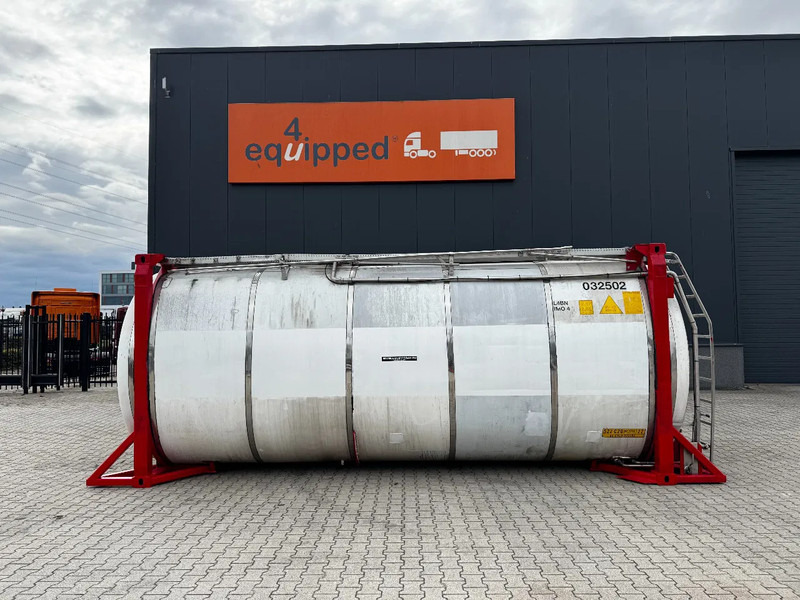Van Hool 20FT SWAP BODY 30.800L, IMO-4, 5Y/CSC-inspection: 03-2028 - Танк-контейнер: фото 2 Van Hool 20FT SWAP BODY 30.800L, IMO-4, 5Y/CSC-inspection: 03-2028 - Танк-контейнер: фото 2