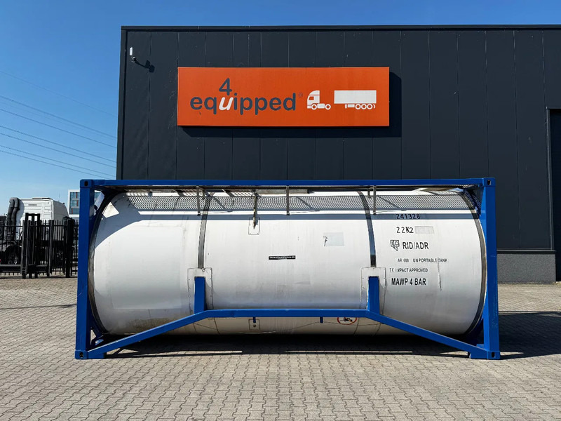 Welfit Oddy 20FT ISO, 23.910L / 1-COMP. , T11, valid 5Y inspection till 10/2027 - Резервуар для хранения: фото 2 Welfit Oddy 20FT ISO, 23.910L / 1-COMP. , T11, valid 5Y inspection till 10/2027 - Резервуар для хранения: фото 2