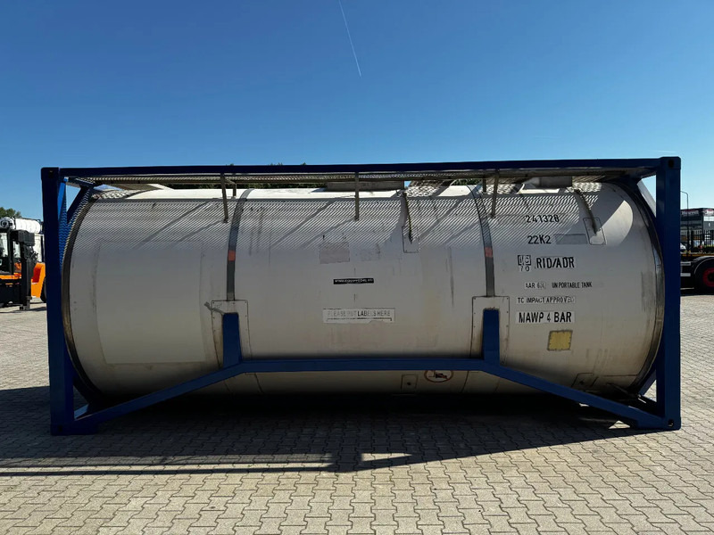 Welfit Oddy 20FT ISO, 23.910L / 1-COMP. , T11, valid 5Y inspection till 10/2027 - Резервуар для хранения: фото 3 Welfit Oddy 20FT ISO, 23.910L / 1-COMP. , T11, valid 5Y inspection till 10/2027 - Резервуар для хранения: фото 3
