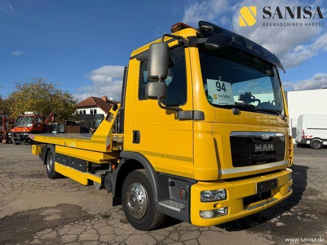 MAN TGL 12.220/Schiebeplateau/Hubbrille/Seilwinde - Эвакуатор: фото 1 MAN TGL 12.220/Schiebeplateau/Hubbrille/Seilwinde - Эвакуатор: фото 1