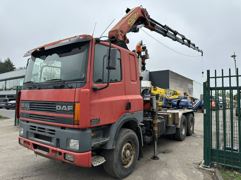 DAF 85 CF 430 6x4 CRANE PK 32.000 F (7x) + WINCH - EURO 2 - MANUAL ZF - HUB REDUCTION / STEEL SPRING - Автоманипулятор: фото 3 DAF 85 CF 430 6x4 CRANE PK 32.000 F (7x) + WINCH - EURO 2 - MANUAL ZF - HUB REDUCTION / STEEL SPRING - Автоманипулятор: фото 3