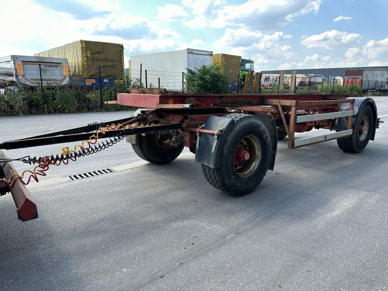 DEOM - SCHMIT R202P 2-AS CONTAINER TRANSPORT - BPW - GOEDE BANDEN - LUCHTVERING - BELGISCHE PAPIEREN - Прицеп-контейнеровоз/ Сменный кузов: фото 3 DEOM - SCHMIT R202P 2-AS CONTAINER TRANSPORT - BPW - GOEDE BANDEN - LUCHTVERING - BELGISCHE PAPIEREN - Прицеп-контейнеровоз/ Сменный кузов: фото 3
