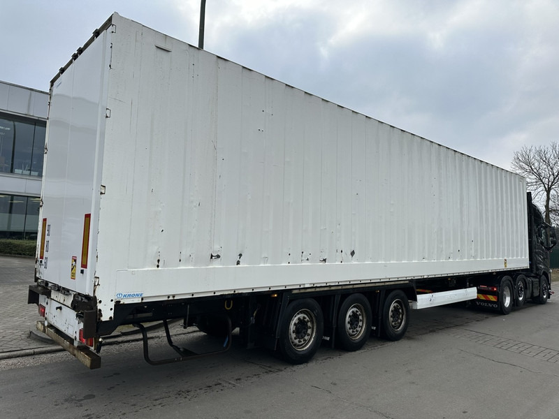 Krone 3-AXLES MB - CLOSED BOX / KIST / KOFFER - AIR SUSPENSION - 2m80 interior hieght - DISC - BE papers - nice condition - Полуприцеп-фургон: фото 4 Krone 3-AXLES MB - CLOSED BOX / KIST / KOFFER - AIR SUSPENSION - 2m80 interior hieght - DISC - BE papers - nice condition - Полуприцеп-фургон: фото 4