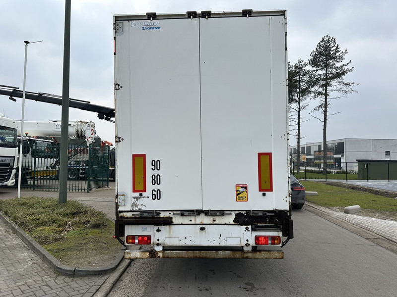 Krone 3-AXLES MB - CLOSED BOX / KIST / KOFFER - AIR SUSPENSION - 2m80 interior hieght - DISC - BE papers - nice condition - Полуприцеп-фургон: фото 5 Krone 3-AXLES MB - CLOSED BOX / KIST / KOFFER - AIR SUSPENSION - 2m80 interior hieght - DISC - BE papers - nice condition - Полуприцеп-фургон: фото 5