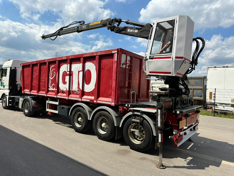 LAG 3-AXLES ALU BOX + CRANE JONSORED 1090 DT-CORTO + CABIN - 2x EXTENDABLE - 5/6 F - BELGIAN PAPERS - Полуприцеп бортовой/ Платформа: фото 1 LAG 3-AXLES ALU BOX + CRANE JONSORED 1090 DT-CORTO + CABIN - 2x EXTENDABLE - 5/6 F - BELGIAN PAPERS - Полуприцеп бортовой/ Платформа: фото 1