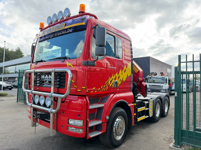 MAN TGA 33.530 6x4 - 90T + CRANE HMF 3720 K6 (17.3m) - RETARDER - MANUAL ZF - EURO 3 - 590.000km - ALCOA - BIG AXLES HUB REDUCTION - BE TRUCK - TOP CONDITION - Автоманипулятор: фото 3 MAN TGA 33.530 6x4 - 90T + CRANE HMF 3720 K6 (17.3m) - RETARDER - MANUAL ZF - EURO 3 - 590.000km - ALCOA - BIG AXLES HUB REDUCTION - BE TRUCK - TOP CONDITION - Автоманипулятор: фото 3