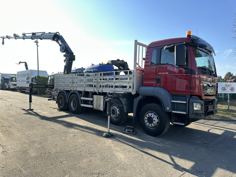 MAN TGS 35.420 8x4 + CRANE HIAB X-HIPRO 302 EP-5 - 192.000km - ROTATOR - 5/6 F - PLATFORM 6m55 - AIR SUSPENSION - TUV 06/2025 - TOP CONDITION - Автоманипулятор: фото 3 MAN TGS 35.420 8x4 + CRANE HIAB X-HIPRO 302 EP-5 - 192.000km - ROTATOR - 5/6 F - PLATFORM 6m55 - AIR SUSPENSION - TUV 06/2025 - TOP CONDITION - Автоманипулятор: фото 3