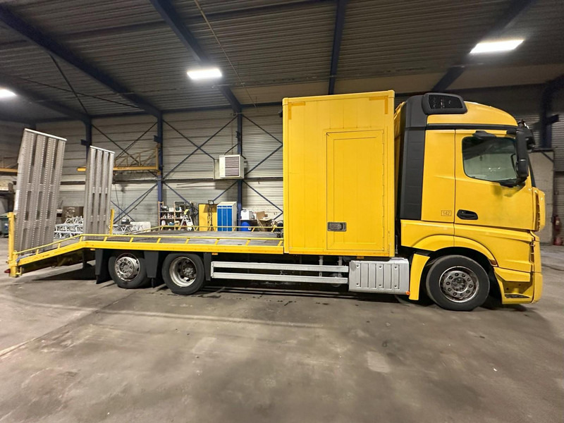 Mercedes-Benz ACTROS 2745 6x2 OPRIJWAGEN / AUTOTRANSPORTER / MACHINE CARRIER - WINCH - 6m10 - EURO 5 - LIFT AXLE - HYDR RAMPS - NL TRUCK - Автовоз: фото 5 Mercedes-Benz ACTROS 2745 6x2 OPRIJWAGEN / AUTOTRANSPORTER / MACHINE CARRIER - WINCH - 6m10 - EURO 5 - LIFT AXLE - HYDR RAMPS - NL TRUCK - Автовоз: фото 5