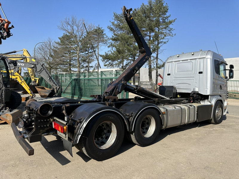 Scania 144G-530 V8 6x4 HOOKLIFT 20T MEILLER -VOL LUCHT - OPTI-CRUISE - CR19 SLAAPCABINE - Крюковой мультилифт: фото 5 Scania 144G-530 V8 6x4 HOOKLIFT 20T MEILLER -VOL LUCHT - OPTI-CRUISE - CR19 SLAAPCABINE - Крюковой мультилифт: фото 5