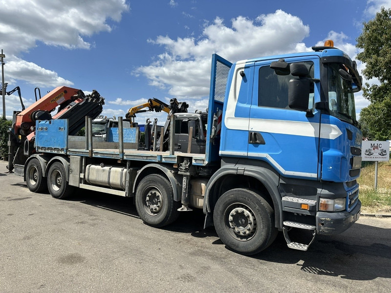 Scania G440 8x4 + (25m!) CRANE PALFINGER PK78002 SH G 8x + WINCH - PLATFORM 6m25 - MANUAL - HUB REDUCTION - STEEL SPRING - EURO 5 - BE TRUCK - Автоманипулятор: фото 2 Scania G440 8x4 + (25m!) CRANE PALFINGER PK78002 SH G 8x + WINCH - PLATFORM 6m25 - MANUAL - HUB REDUCTION - STEEL SPRING - EURO 5 - BE TRUCK - Автоманипулятор: фото 2