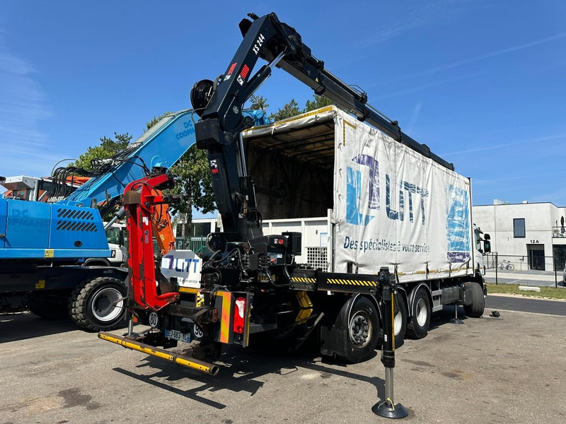 Scania P410 8x4 TRIDEM + CRANE HIAB 244 EP-4 HIDUO - RETARDER - LIFT + STEERING AXLE - *327.000km* - RADIO - Автоманипулятор: фото 5 Scania P410 8x4 TRIDEM + CRANE HIAB 244 EP-4 HIDUO - RETARDER - LIFT + STEERING AXLE - *327.000km* - RADIO - Автоманипулятор: фото 5