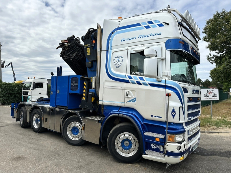 Scania R500 8x2 + CRANE 100Tm! PALFINGER PK100002 G 8x + 1 ME - RETARDER - ALCOA DURA BRIGHT - LIFT + STEERING - 5/6 HYDR F - TÜV 05/2026 - TOP CONDITION - Автоманипулятор: фото 2 Scania R500 8x2 + CRANE 100Tm! PALFINGER PK100002 G 8x + 1 ME - RETARDER - ALCOA DURA BRIGHT - LIFT + STEERING - 5/6 HYDR F - TÜV 05/2026 - TOP CONDITION - Автоманипулятор: фото 2