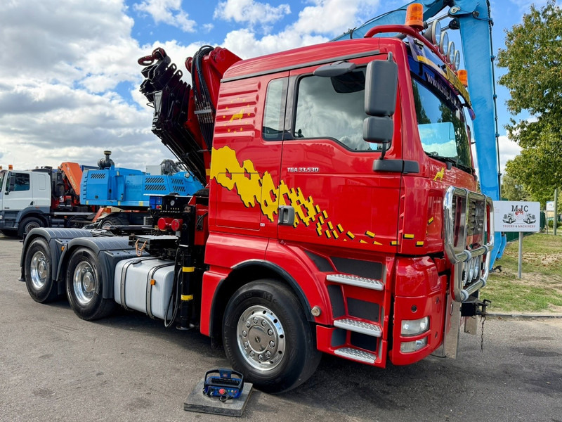 MAN TGA 33.530 6x4 - 90T ZSM + KRAN HMF 3720 K6 (17.3m) - RETARDER - MANUAL ZF - EURO 3 - 590.000km - ALCOA - BIG AXLES HUB REDUCTION - BE TRUCK - TOP CONDITION - Тягач: фото 1 MAN TGA 33.530 6x4 - 90T ZSM + KRAN HMF 3720 K6 (17.3m) - RETARDER - MANUAL ZF - EURO 3 - 590.000km - ALCOA - BIG AXLES HUB REDUCTION - BE TRUCK - TOP CONDITION - Тягач: фото 1