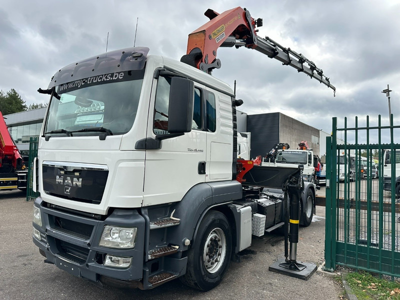 MAN TGS 26.440 6X4 SZM + (22m) KRAN PALFINGER PK62002 E 6x H + 1ME - RETARDER - EURO 5 - BE TRUCK - Тягач: фото 4 MAN TGS 26.440 6X4 SZM + (22m) KRAN PALFINGER PK62002 E 6x H + 1ME - RETARDER - EURO 5 - BE TRUCK - Тягач: фото 4