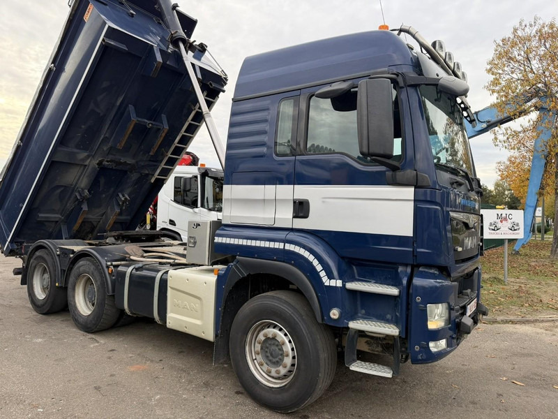 MAN TGS 33.480 6x4 ZSM + KIPPER - WECHSEL / WISSELSYSTEEM / DOUBLE PVA - RETARDER - HUB REDUCTION - BE TRUCK - Тягач: фото 1 MAN TGS 33.480 6x4 ZSM + KIPPER - WECHSEL / WISSELSYSTEEM / DOUBLE PVA - RETARDER - HUB REDUCTION - BE TRUCK - Тягач: фото 1