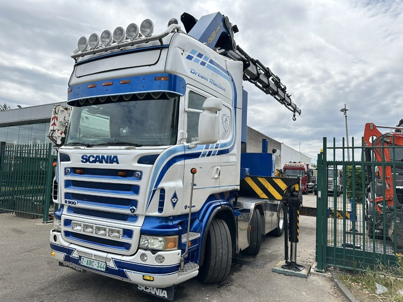 Scania R500 8x2 ZSM + KRAN 100Tm! PALFINGER PK100002 G 8x + 1 ME - RETARDER - ALCOA DURA BRIGHT - LIFT + STEERING - 5/6 HYDR F - TÜV 05/2026 - TOP CONDITION - Тягач: фото 4 Scania R500 8x2 ZSM + KRAN 100Tm! PALFINGER PK100002 G 8x + 1 ME - RETARDER - ALCOA DURA BRIGHT - LIFT + STEERING - 5/6 HYDR F - TÜV 05/2026 - TOP CONDITION - Тягач: фото 4