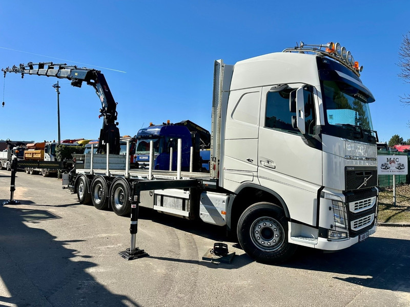 Volvo FH 420 8x4 TRIDEM + KRAAN HIAB 408 E-8 HIPRO + WINCH - 63.000km ONLY - CREWCAB 4 SEATER - PLATFORM 7m - TOP CONDITION - Грузовик бортовой/ Платформа, Автоманипулятор: фото 2 Volvo FH 420 8x4 TRIDEM + KRAAN HIAB 408 E-8 HIPRO + WINCH - 63.000km ONLY - CREWCAB 4 SEATER - PLATFORM 7m - TOP CONDITION - Грузовик бортовой/ Платформа, Автоманипулятор: фото 2