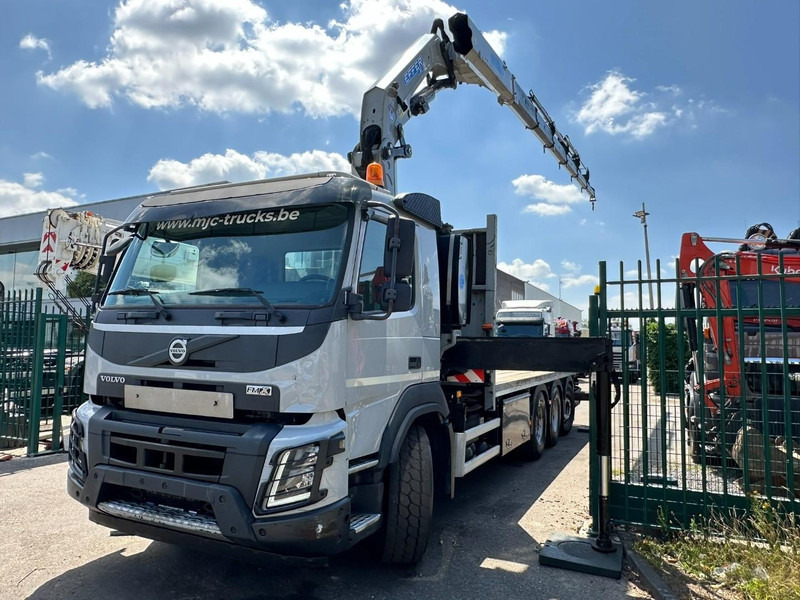 Volvo FMX 330 8x4 TRIDEM PRITSCHE + KRAN EFFER 265 / 6S - PLATFORM 7m50 - EURO 6 - RADIO - *473.000km* - TÜV 05/2026 - BE TRUCK - Грузовик бортовой/ Платформа, Автоманипулятор: фото 5 Volvo FMX 330 8x4 TRIDEM PRITSCHE + KRAN EFFER 265 / 6S - PLATFORM 7m50 - EURO 6 - RADIO - *473.000km* - TÜV 05/2026 - BE TRUCK - Грузовик бортовой/ Платформа, Автоманипулятор: фото 5
