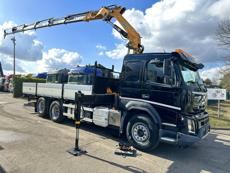 Volvo FMX 370 6x2 PLATFORM 6M35 + CRANE EFFER 215/6S -*127.000km* - LIFT AXLE - DOUBLE WHEELS - I SHIFT - EURO 6 - BE PAPERS - Автоманипулятор: фото 1 Volvo FMX 370 6x2 PLATFORM 6M35 + CRANE EFFER 215/6S -*127.000km* - LIFT AXLE - DOUBLE WHEELS - I SHIFT - EURO 6 - BE PAPERS - Автоманипулятор: фото 1