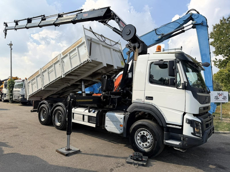 Volvo FMX 460 6x4 TIPPER + CRANE HIAB 244 E-5 HIPRO - ROTATOR - RADIO - *349.000km* - EURO 6 - 13T AXLES - BE TRUCK - Самосвал, Автоманипулятор: фото 1 Volvo FMX 460 6x4 TIPPER + CRANE HIAB 244 E-5 HIPRO - ROTATOR - RADIO - *349.000km* - EURO 6 - 13T AXLES - BE TRUCK - Самосвал, Автоманипулятор: фото 1