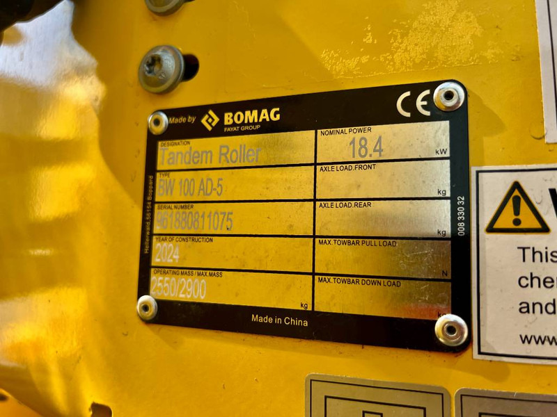 Новый Каток Bomag BW100 AD-5 - NEW: фото 7