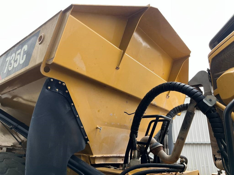 Сочленённый самосвал Cat 735C: фото 14