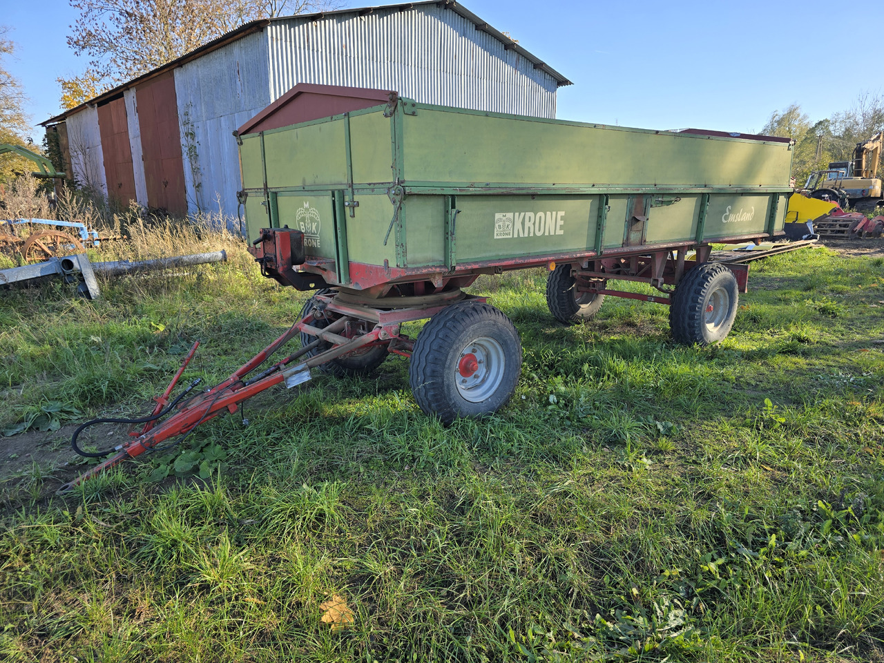 Krone Emsland 90 ZK - Сельскохозяйственный прицеп-самосвал: фото 1 Krone Emsland 90 ZK - Сельскохозяйственный прицеп-самосвал: фото 1