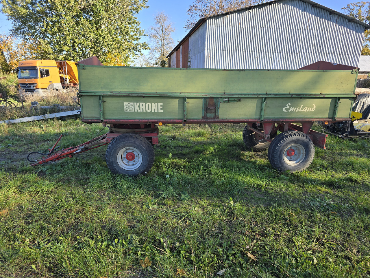 Krone Emsland 90 ZK - Сельскохозяйственный прицеп-самосвал: фото 3 Krone Emsland 90 ZK - Сельскохозяйственный прицеп-самосвал: фото 3