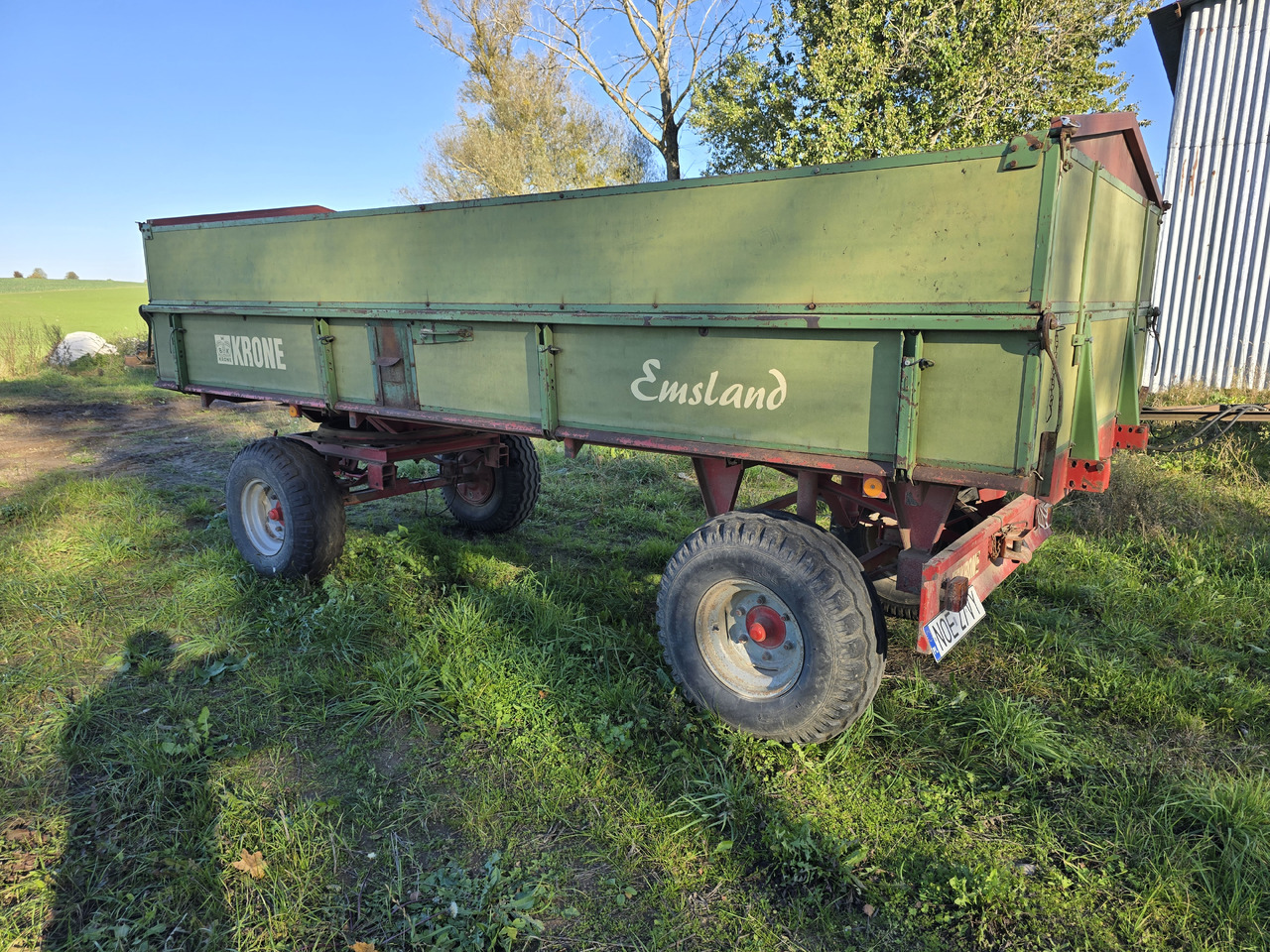 Krone Emsland 90 ZK - Сельскохозяйственный прицеп-самосвал: фото 4 Krone Emsland 90 ZK - Сельскохозяйственный прицеп-самосвал: фото 4