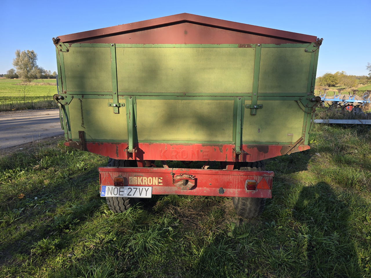 Krone Emsland 90 ZK - Сельскохозяйственный прицеп-самосвал: фото 5 Krone Emsland 90 ZK - Сельскохозяйственный прицеп-самосвал: фото 5