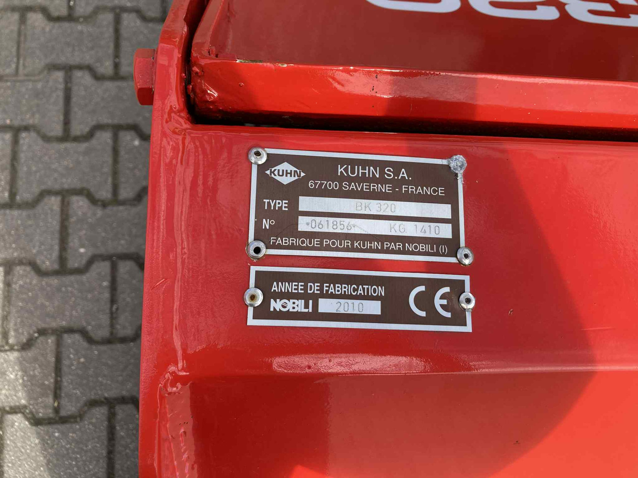 Kuhn BK320 - Косилка: фото 3 Kuhn BK320 - Косилка: фото 3