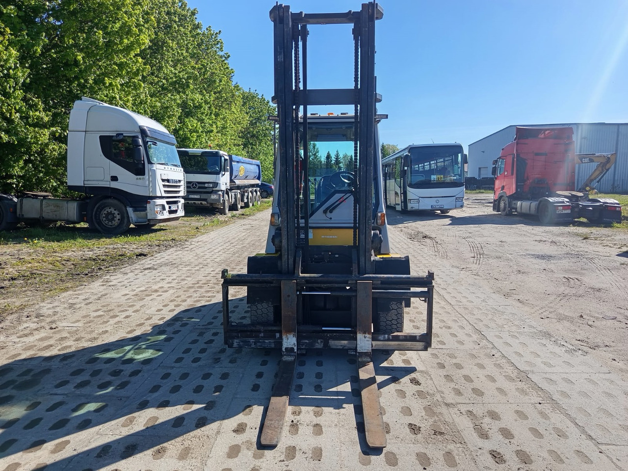 Mitsubishi FD40K - Дизельный погрузчик: фото 4 Mitsubishi FD40K - Дизельный погрузчик: фото 4