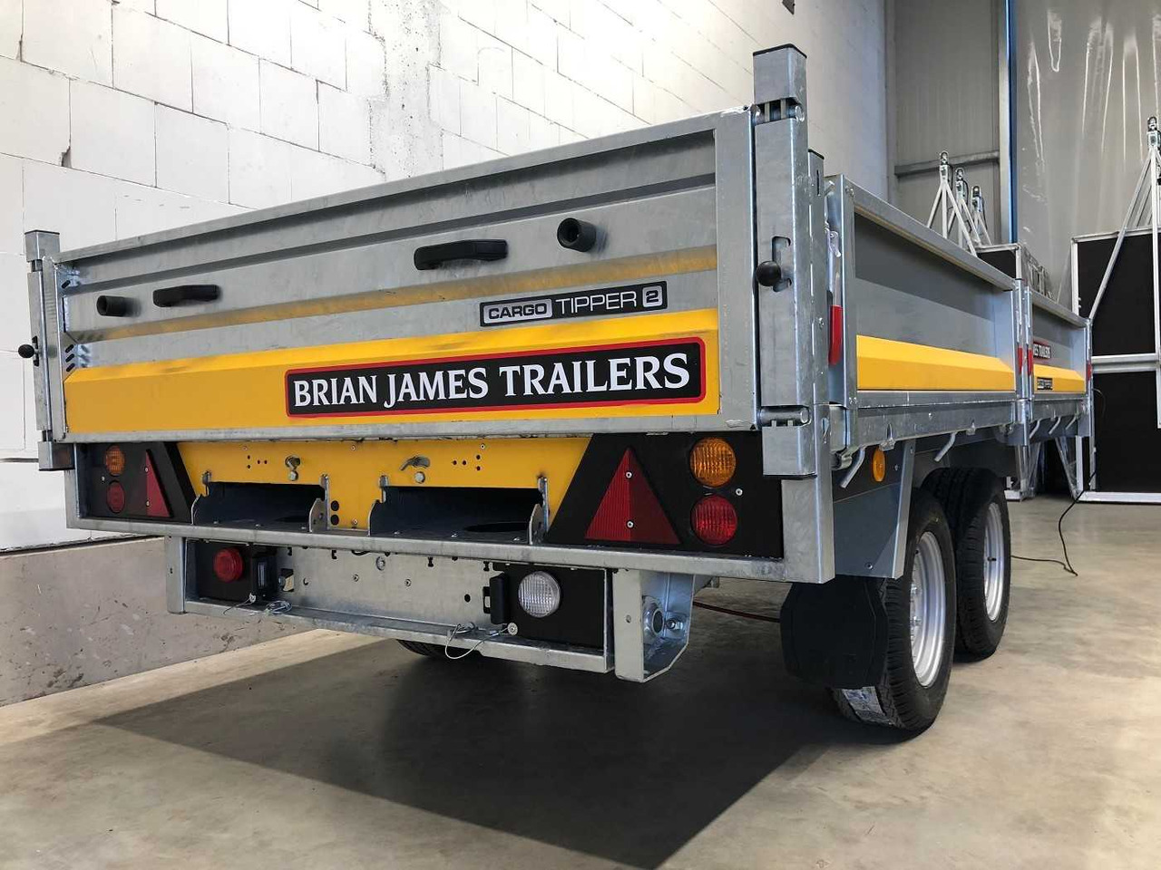 Новый Самосвальный прицеп BRIAN_JAMES Cargo Tipper 2 2-Achser Pendel Rückwärtskipper: фото 11