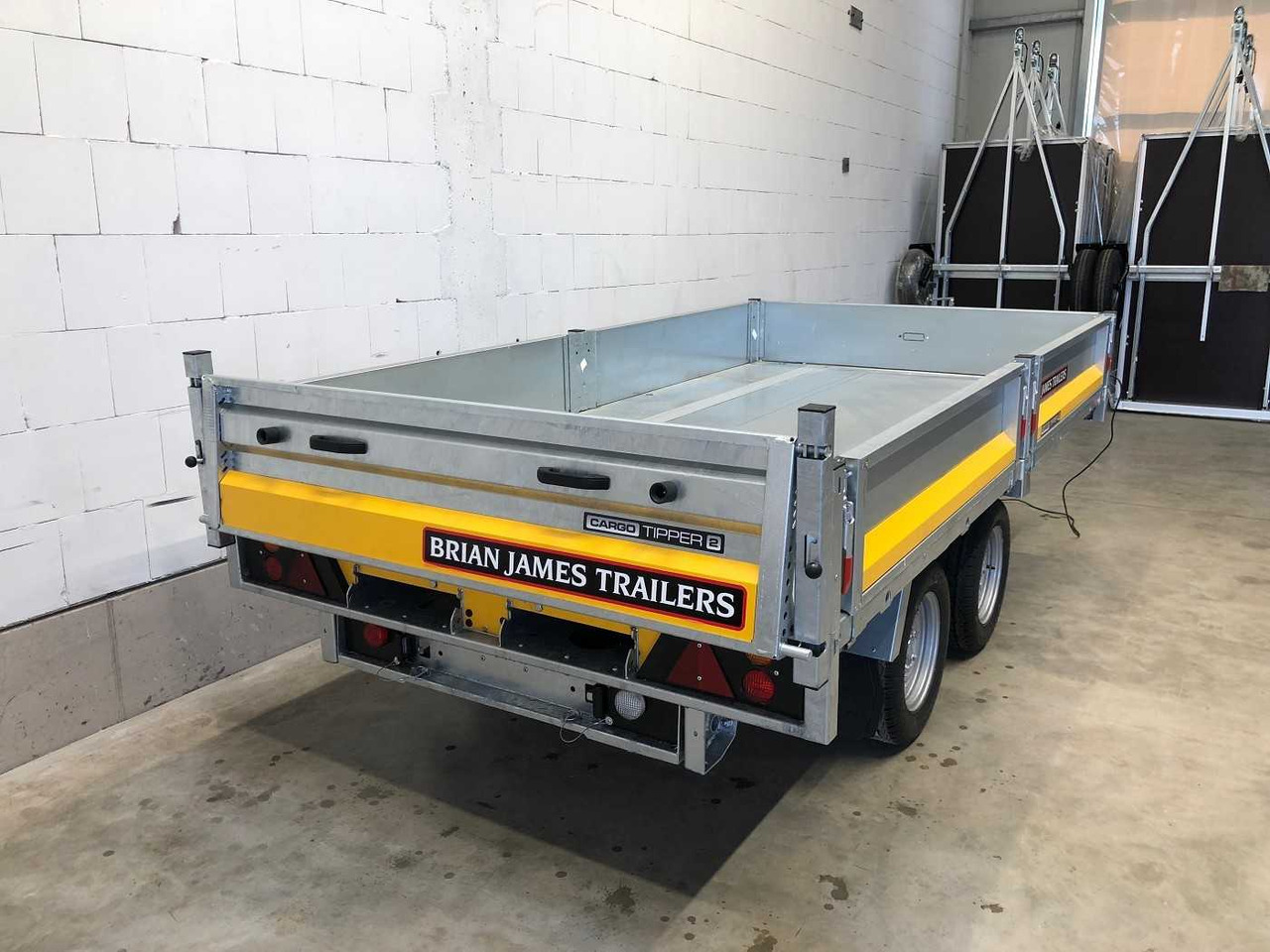 Новый Самосвальный прицеп BRIAN_JAMES Cargo Tipper 2 2-Achser Pendel Rückwärtskipper: фото 9