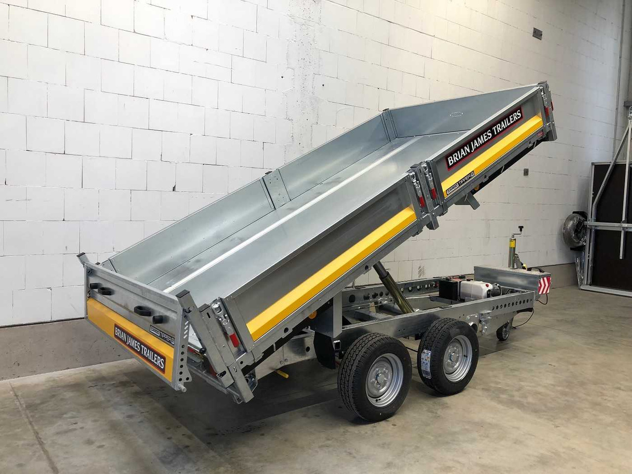 Новый Самосвальный прицеп BRIAN_JAMES Cargo Tipper 2 2-Achser Pendel Rückwärtskipper: фото 26