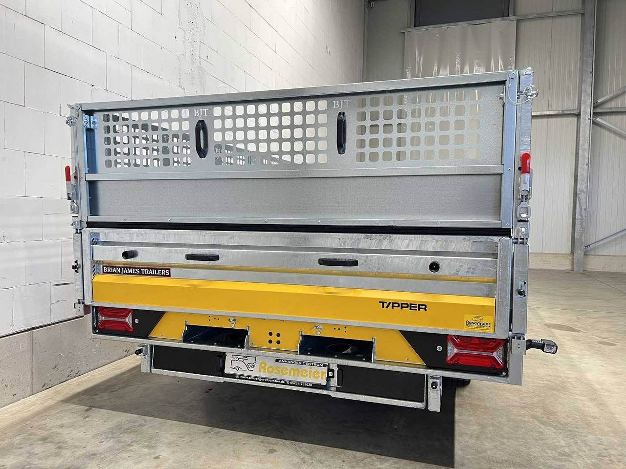 Новый Самосвальный прицеп BRIAN_JAMES Cargo Tipper 2 3-Achser Gitter Rückwärtskipper: фото 10