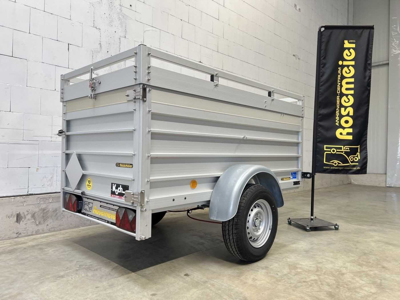 KOCH B1000 2 x BWEH Deckel Tür Deckelanhänger - Прицеп для легкового автомобиля: фото 5 KOCH B1000 2 x BWEH Deckel Tür Deckelanhänger - Прицеп для легкового автомобиля: фото 5