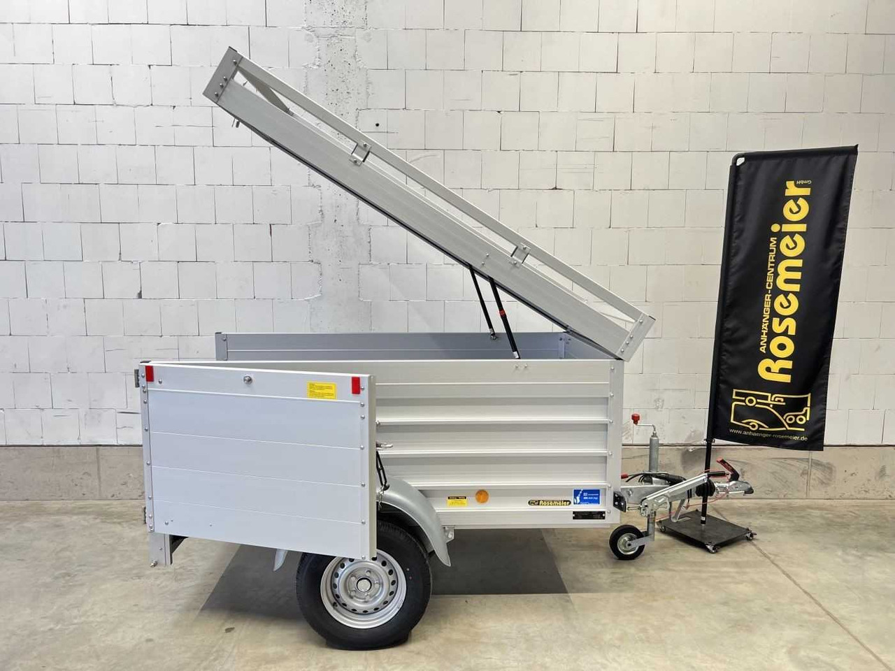 KOCH B1000 2 x BWEH Deckel Tür Deckelanhänger - Прицеп для легкового автомобиля: фото 1 KOCH B1000 2 x BWEH Deckel Tür Deckelanhänger - Прицеп для легкового автомобиля: фото 1