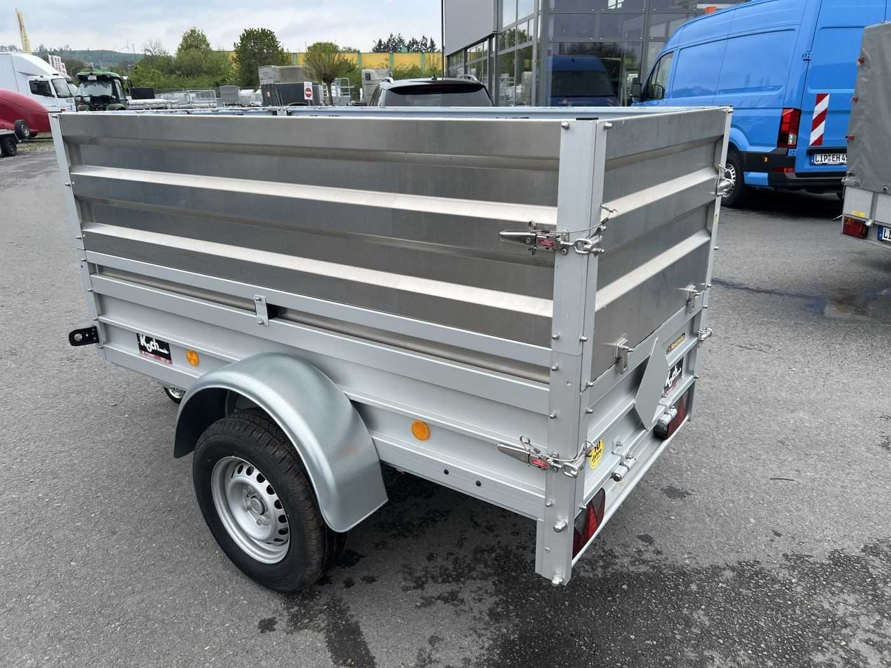 KOCH B1000 BWA Kastenanhänger gebremst - Прицеп для легкового автомобиля: фото 5 KOCH B1000 BWA Kastenanhänger gebremst - Прицеп для легкового автомобиля: фото 5