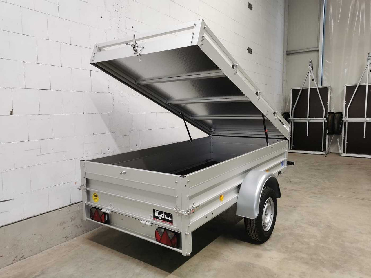 KOCH U4 Deckel Deckelanhänger - Прицеп для легкового автомобиля: фото 2 KOCH U4 Deckel Deckelanhänger - Прицеп для легкового автомобиля: фото 2