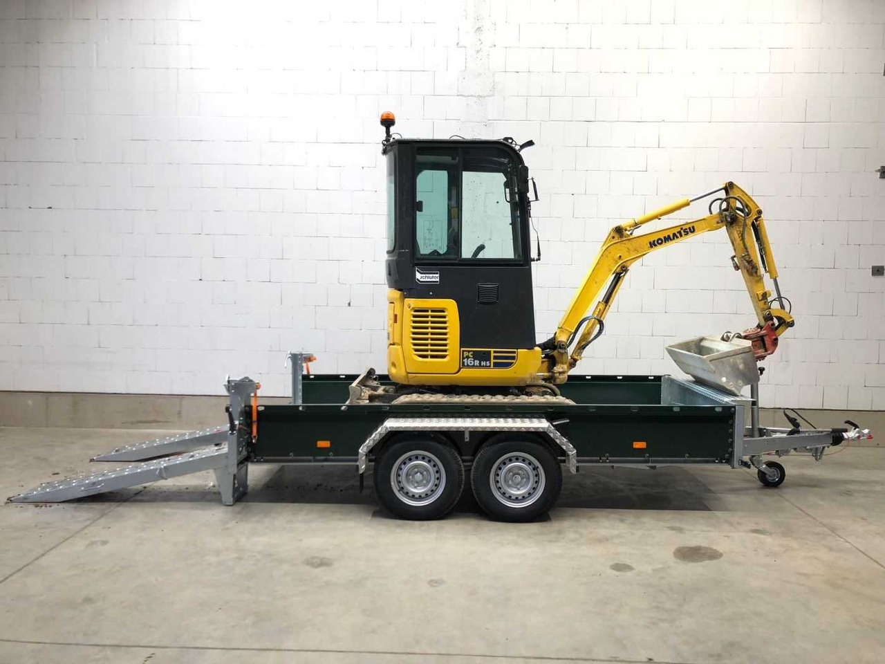 ROSEMEIER VE BAT C35.36 grün Maschinentransporter - Прицеп для спецтехники: фото 2 ROSEMEIER VE BAT C35.36 grün Maschinentransporter - Прицеп для спецтехники: фото 2