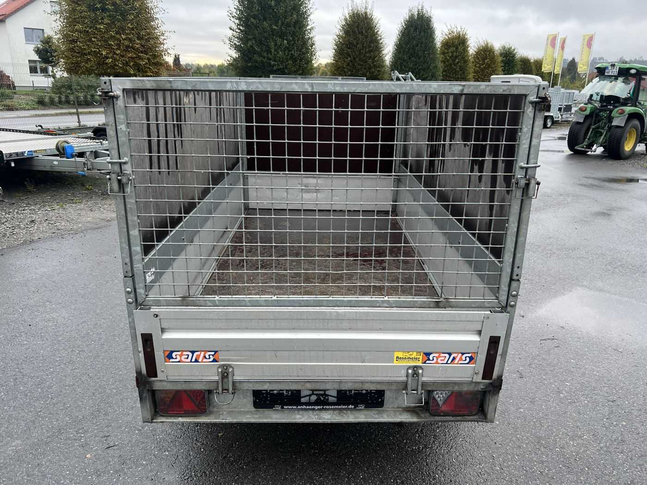 SARIS BMG135V McAlu Compact Gitter Kastenanhänger gebr - Прицеп для легкового автомобиля: фото 4 SARIS BMG135V McAlu Compact Gitter Kastenanhänger gebr - Прицеп для легкового автомобиля: фото 4